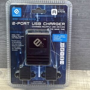 EZ Collection Smart Charging System 2 Port USB Type C Charger Version A 5 FD-B